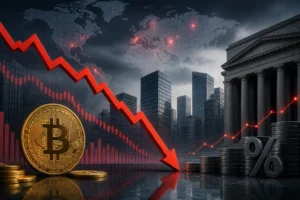 بيتكوين يتراجع دون 83,000 دولار مع تصاعد التوترات العالمية وارتفاع عوائد السندات