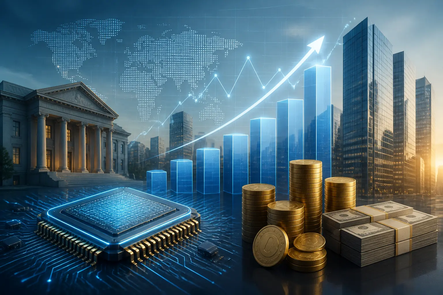 شركات الذكاء الاصطناعي تسعى لتمويلات ضخمة لشراء رقائق متقدمة