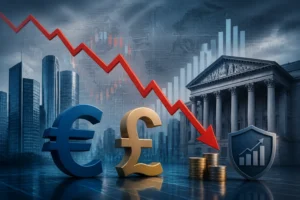 تراجع زوج اليورو/الجنيه الإسترليني وسط مخاوف مالية في فرنسا وتوقعات رفع الفائدة في بريطانيا
