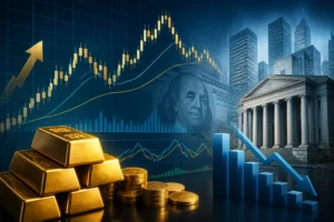 الذهب يحقق مكاسب متواضعة مع تراجع عوائد السندات الأمريكية وسط مخاوف رفع الفائدة