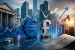 ارتفاع اليورو مقابل الجنيه الإسترليني وسط تأثيرات ديون فرنسا وأسعار النفط
