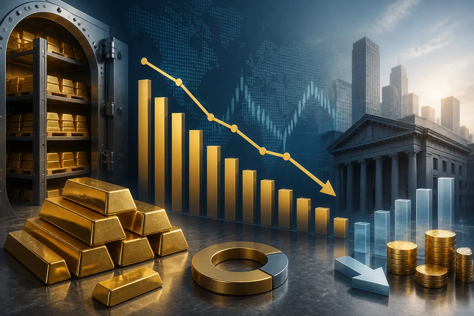 تراجع طفيف في مخزونات ذهب COMEX مع انتقال 7,716 أونصة إلى المخزونات المؤهلة