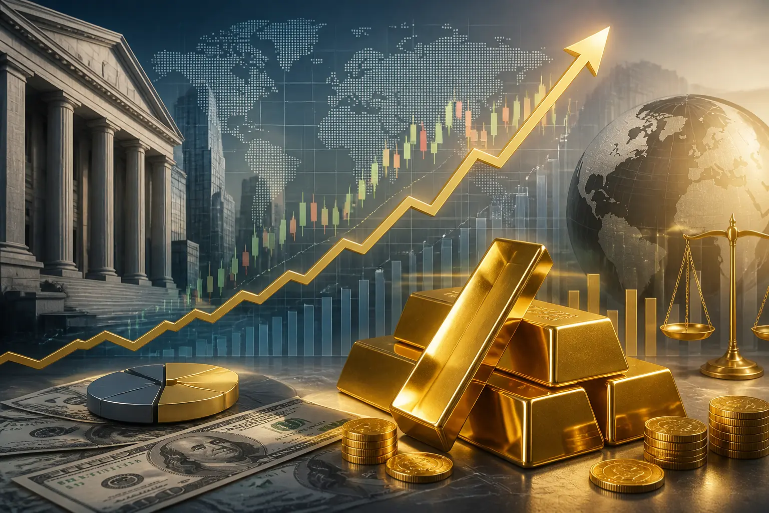 ارتفاع سعر الذهب مع تراجع التوترات بين أمريكا وإيران قبل الانتخابات الأمريكية