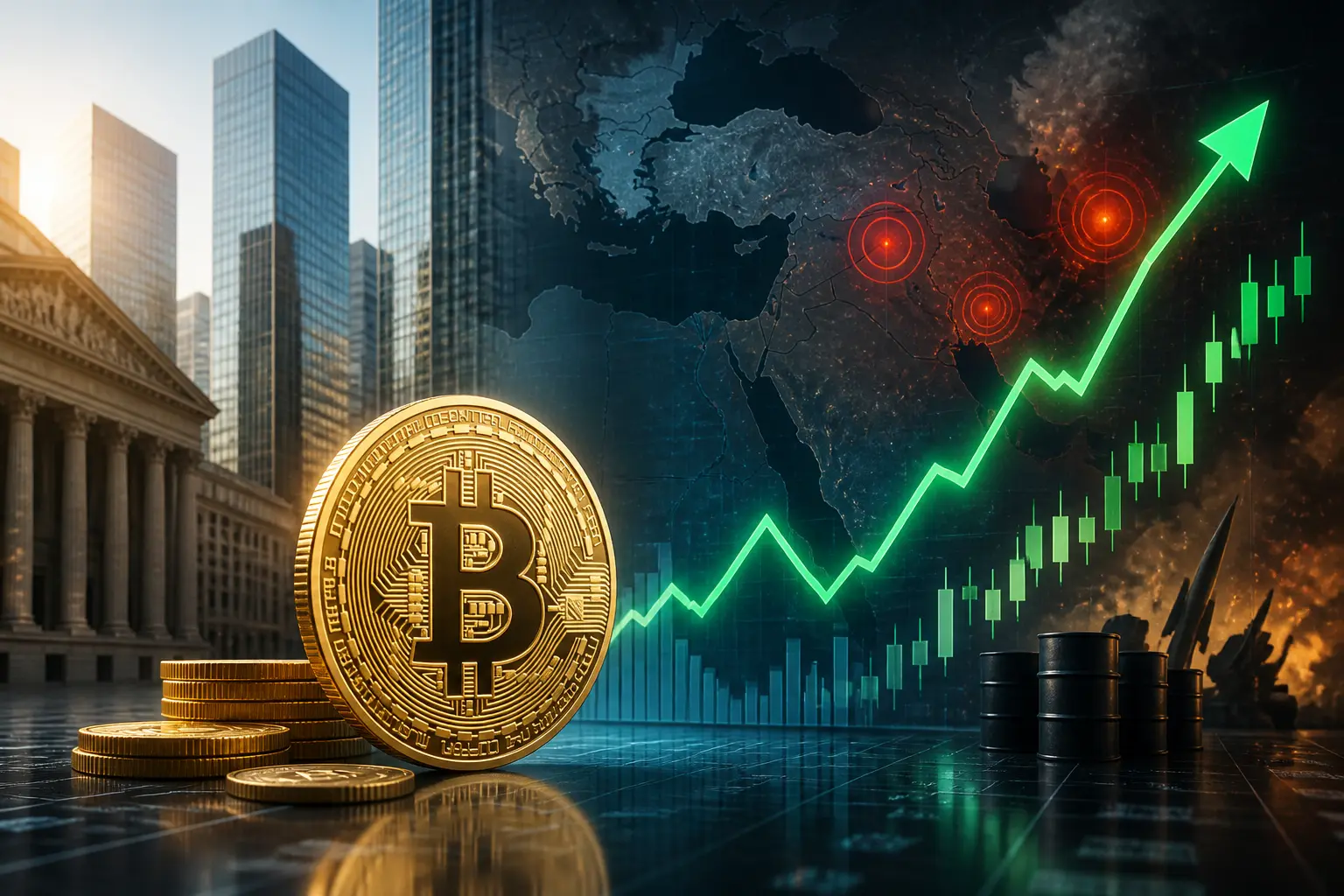 بيتكوين ترتد إلى 83 ألف دولار بعد استبعاد ترامب ضربات إيران قبل الانتخابات
