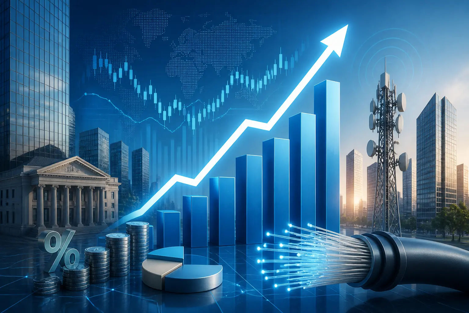 ارتفاع ملحوظ لأسهم الاتصالات الضوئية الأمريكية بقيادة Lumentum