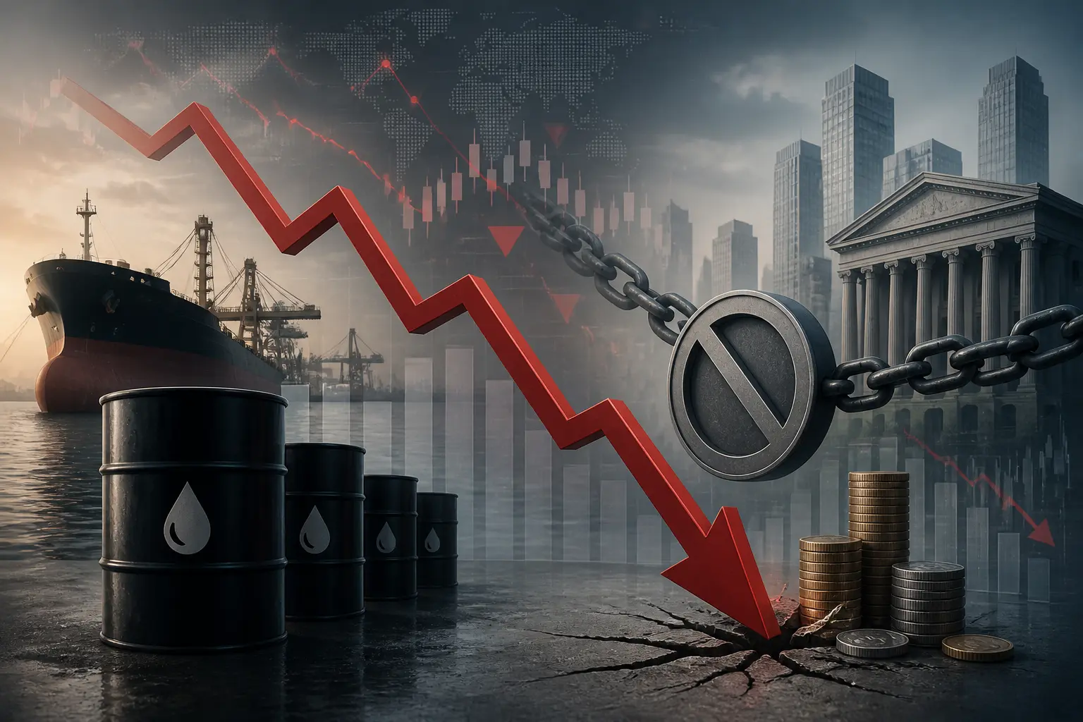 تراجع صادرات النفط الإيرانية بفعل الحصار الأمريكي وتأجيل التنازلات في المحادثات