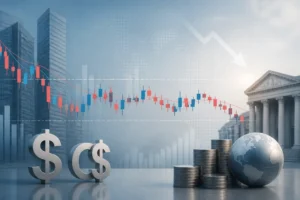 تراجع زوج الدولار الأمريكي/الدولار الكندي USD/CAD ضمن نطاق ضيق وسط تداولات هادئة