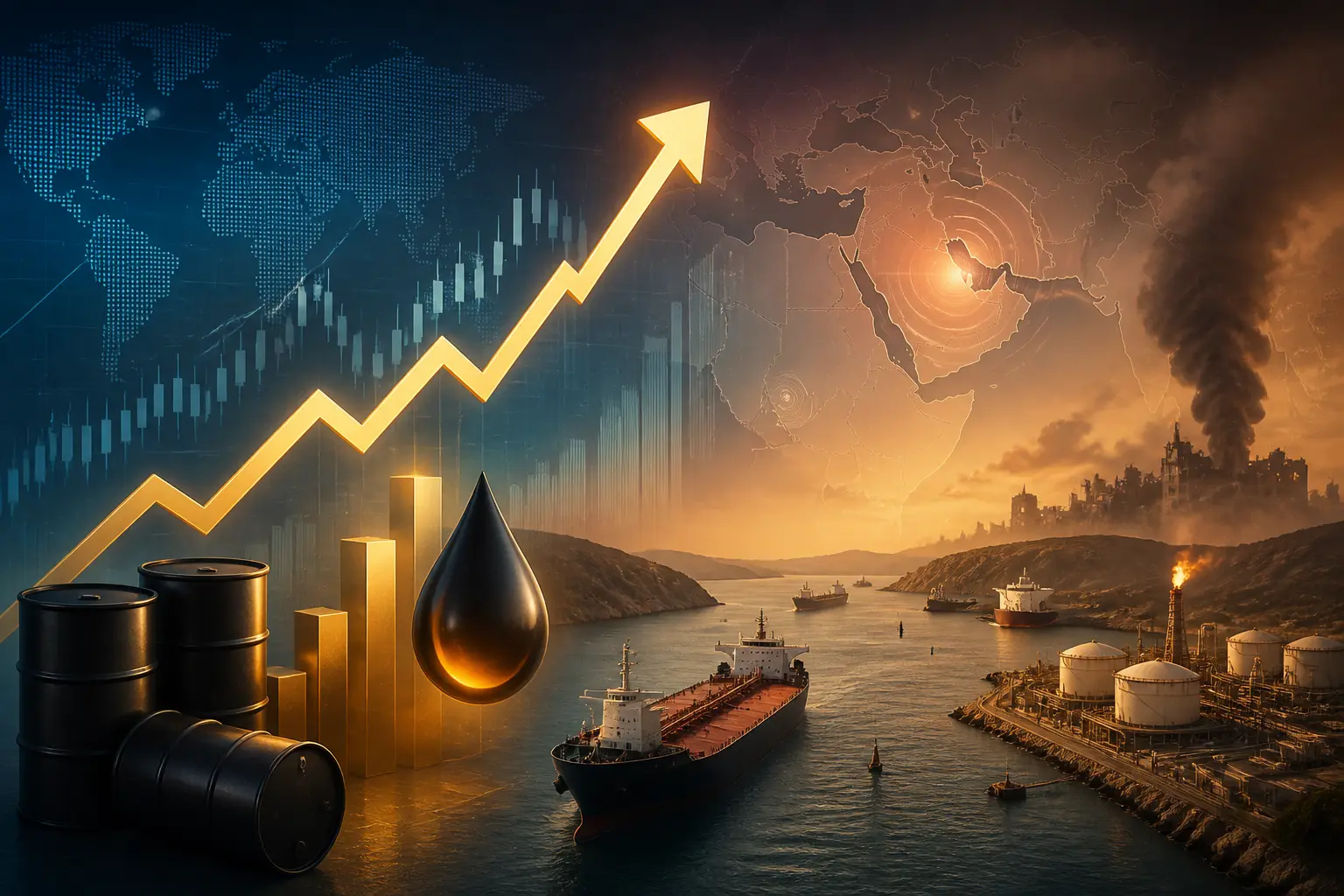 ارتفاع خام غرب تكساس الوسيط مع تصاعد التوترات في الشرق الأوسط وآمال وقف إطلاق النار بين روسيا وأوكرانيا