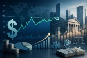 الدولار الأمريكي يحافظ على استقراره فوق 102 قبيل صدور مؤشر أسعار المستهلكين