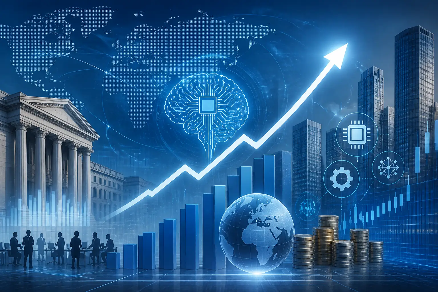 صندوق النقد الدولي: استثمارات الذكاء الاصطناعي تدعم نمو الاقتصاد العالمي رغم تحديات سوق العمل