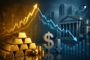 الذهب يرتفع إلى 4200 دولار مع تراجع الدولار وسط مخاوف رفع الفائدة من الفيدرالي