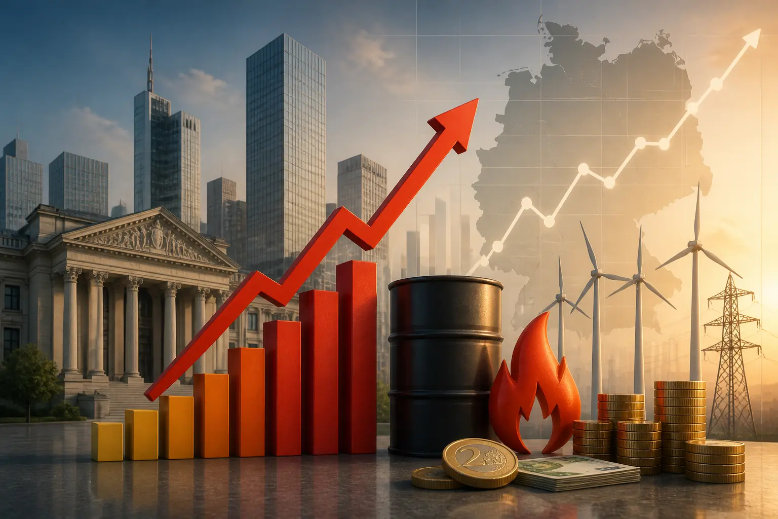 التضخم في ألمانيا يرتفع إلى 3.3% في سبتمبر مدفوعًا بقفزة أسعار الطاقة