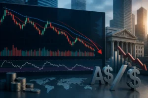 تراجع المتوسط المتحرك الأسي لـ20 يومًا يعزز توقعات هبوط زوج الدولار الأسترالي/الدولار الأمريكي AUD/USD
