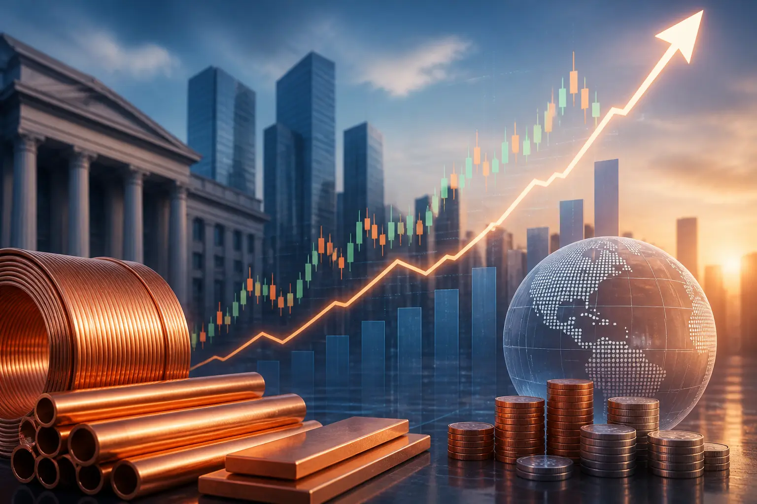 سعر النحاس يقترب من مستوى قياسي مع تراجع مخاوف رفع الفائدة الأمريكية