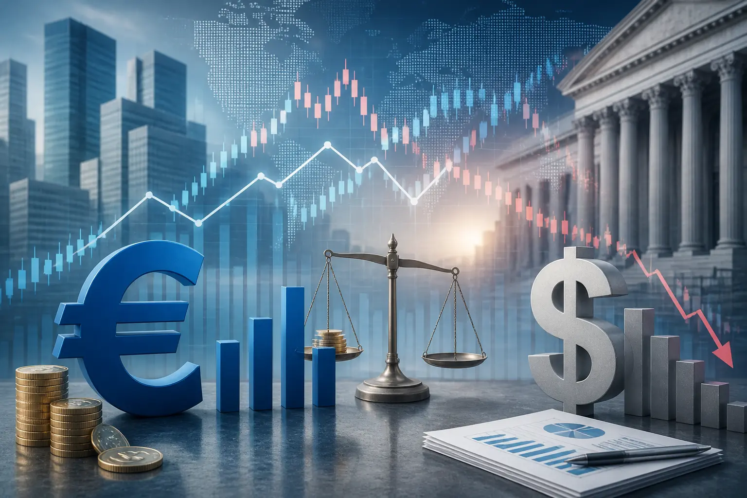 اليورو يحافظ على مكاسب طفيفة فوق 1.1200 مع تراجع الدولار قبيل بيانات التضخم الأمريكية