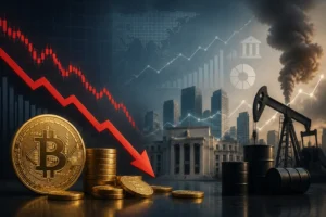 بيتكوين تتراجع وسط ترقب بيانات التضخم الأمريكية وضغوط ارتفاع النفط