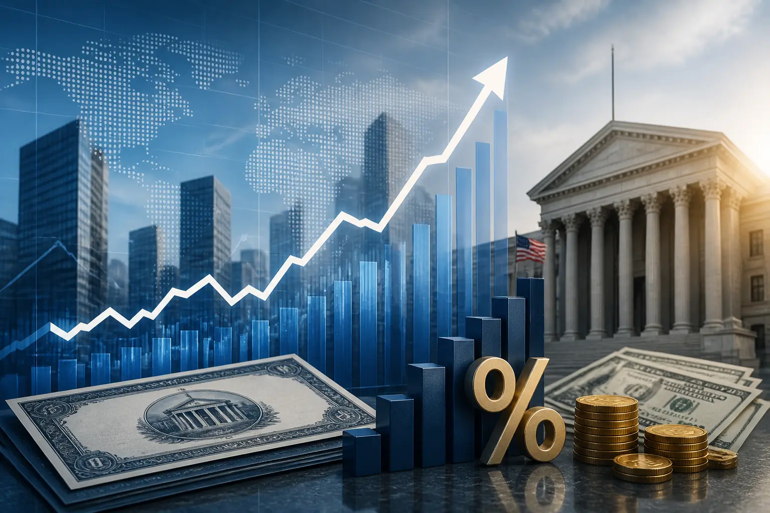 ارتفاع عوائد سندات الخزانة الأمريكية لأجل 10 سنوات مع تجاوز التضخم الأساسي للتوقعات