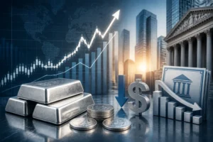 سعر الفضة يرتفع إلى 56.50 دولار مع تراجع الدولار الأمريكي وعوائد السندات