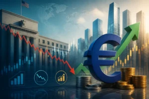 اليورو يرتفع مع تراجع عوائد السندات الأمريكية وسط بيانات تضخم المنتجين القوية