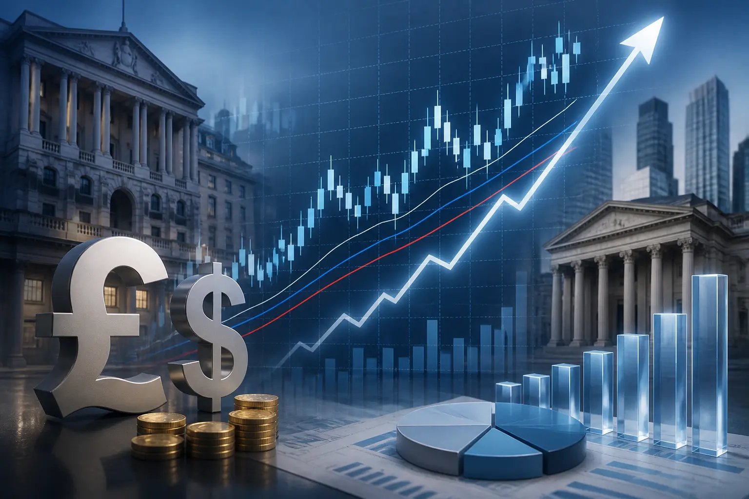الجنيه الإسترليني يرتفع قرب 1.3300 وسط ترقب لسياسات بنك إنجلترا والاحتياطي الفيدرالي