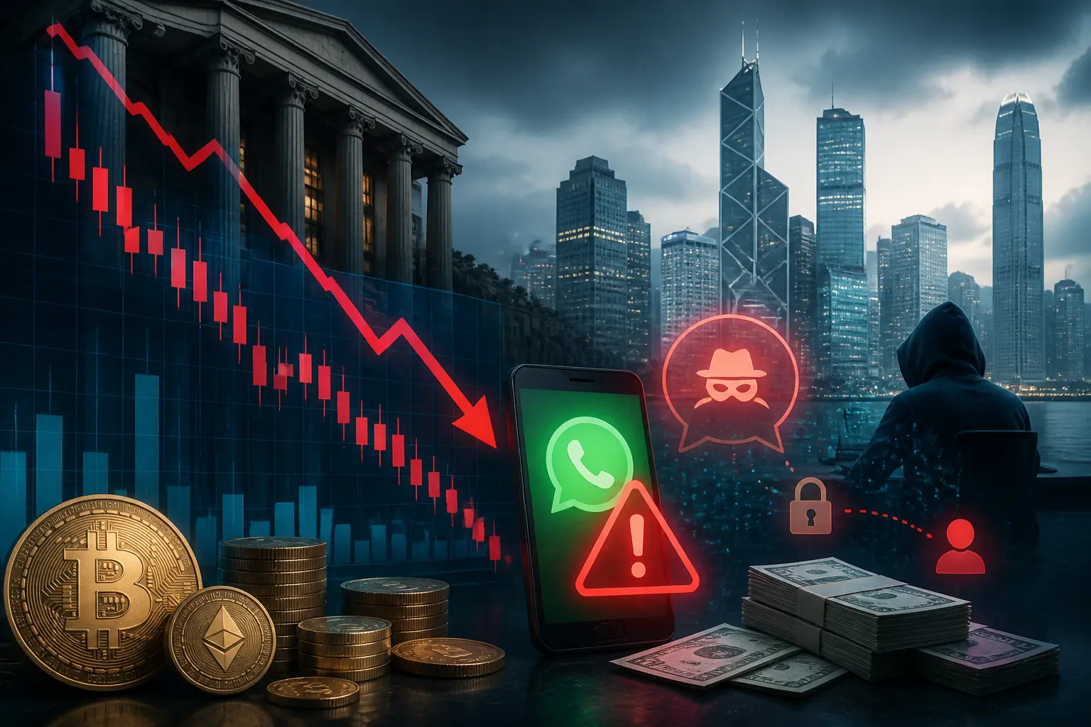 شرطة هونغ كونغ تحذر من اختطاف حسابات واتساب وخسائر تفوق 4 ملايين دولار في شركة تداول عملات مشفرة