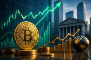 بيتكوين ترتفع إلى 82,000 دولار خلال ساعتين مع انتعاش السيولة رغم تراجع TSMC