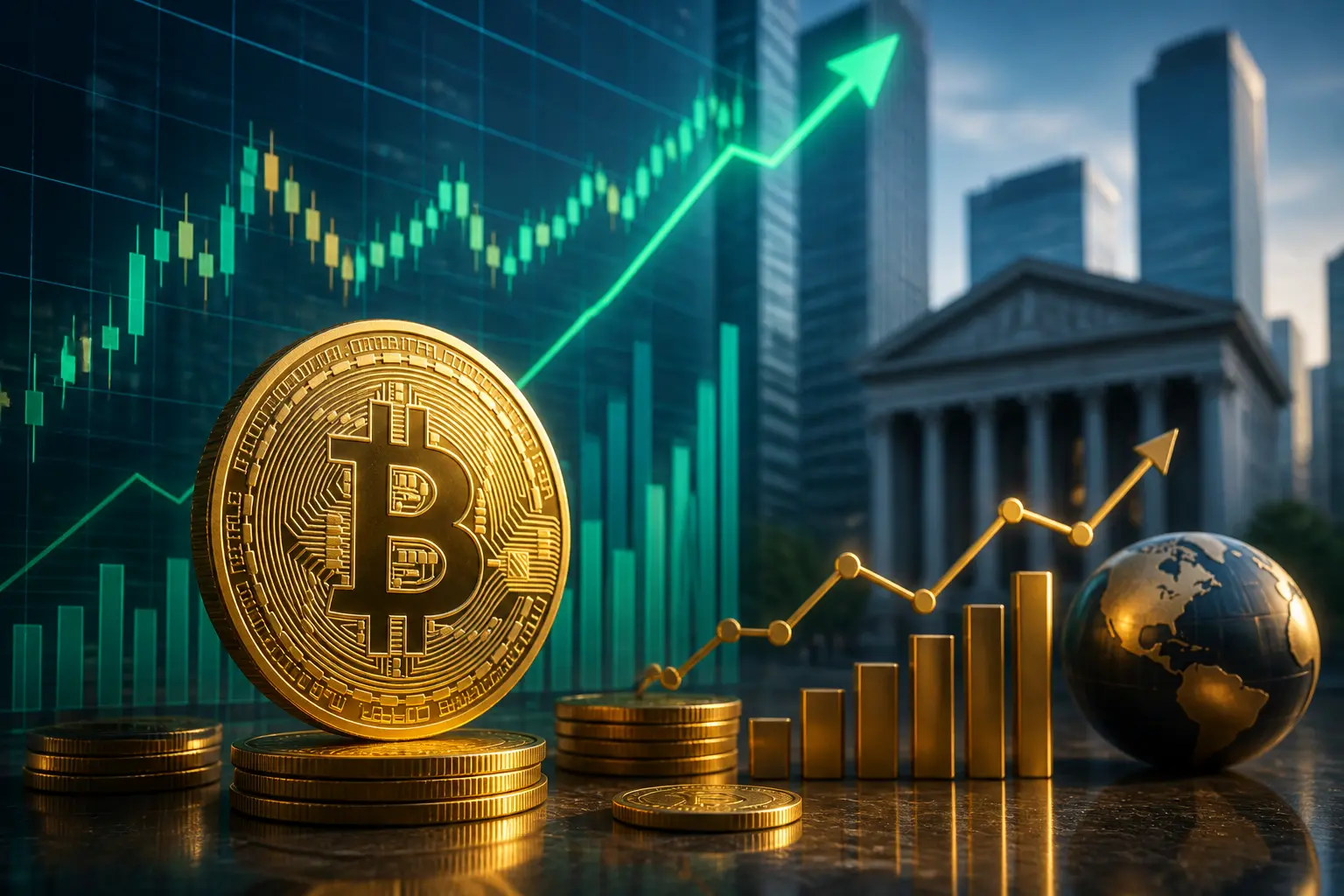 بيتكوين ترتفع إلى 82,000 دولار خلال ساعتين مع انتعاش السيولة رغم تراجع TSMC