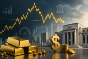 الذهب يتأرجح قرب 4176 دولار وسط رهانات رفع الفائدة من البنك الاحتياطي الفيدرالي