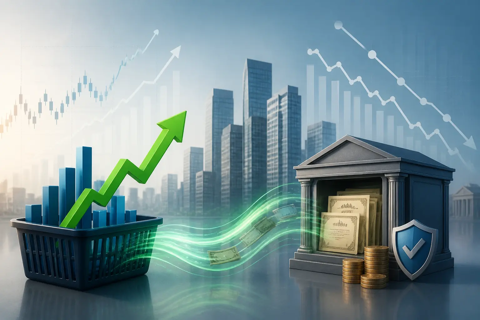 صناديق الأسهم الأمريكية تجذب استثمارات جديدة مع تراجع عوائد سندات الخزانة