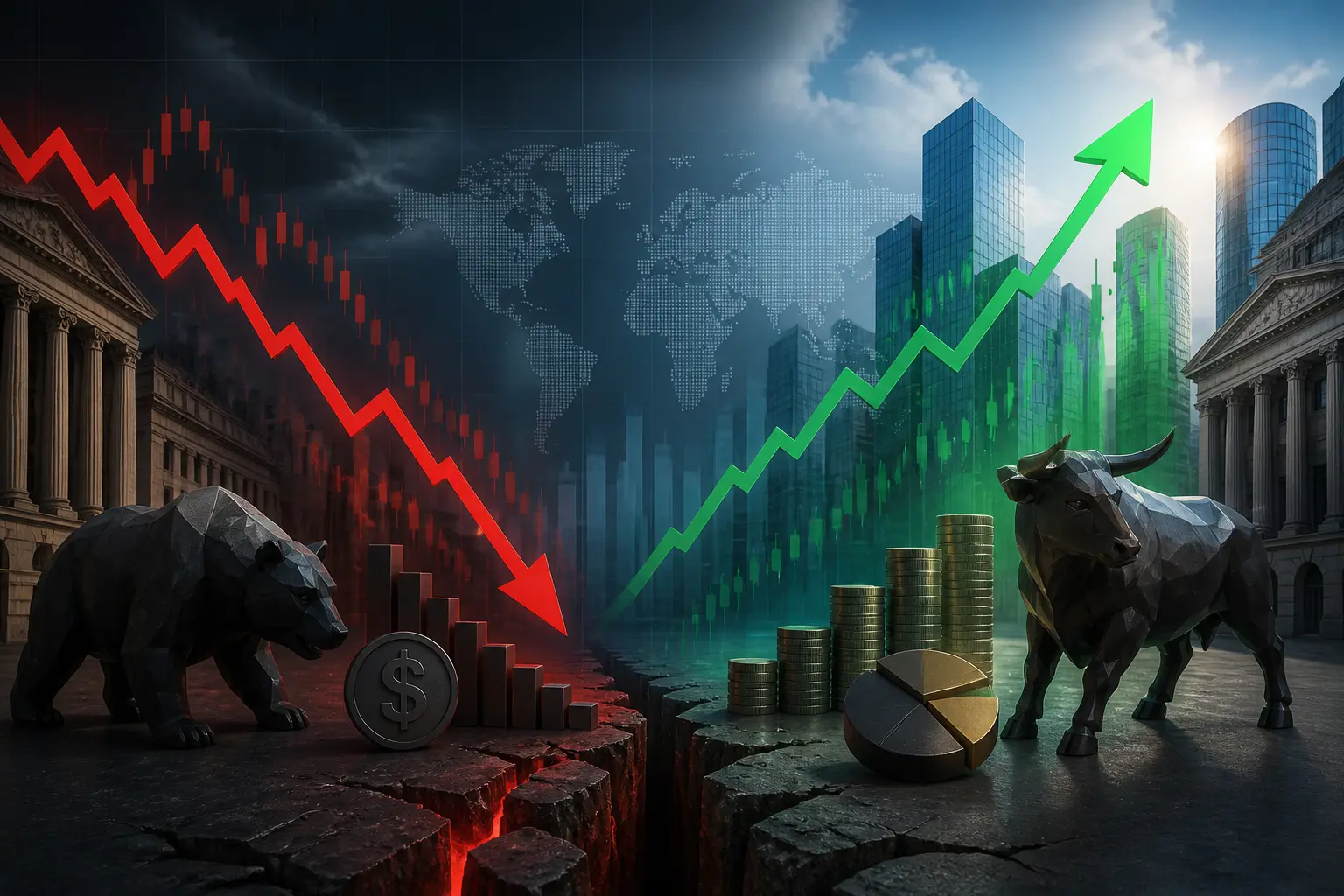 تباين حاد بين داو وناسداك بأكبر فارق أسبوعي منذ 2002 وسط مخاوف الذكاء الاصطناعي