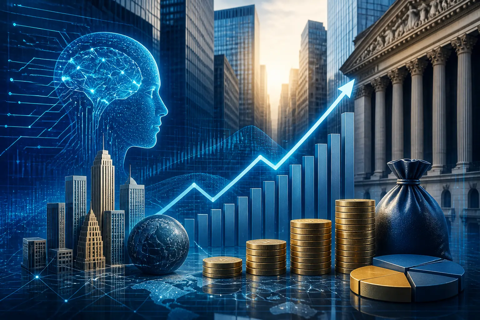تمويل وول ستريت يحدد مستقبل سباق الذكاء الاصطناعي برأس مال ضخم