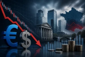اليورو يتراجع أمام الدولار مع تصاعد المخاطر المالية والسياسية في فرنسا