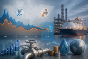 تأخر تقارب أسعار الغاز الطبيعي العالمية حتى نهاية 2028 بسبب اضطرابات الإمدادات