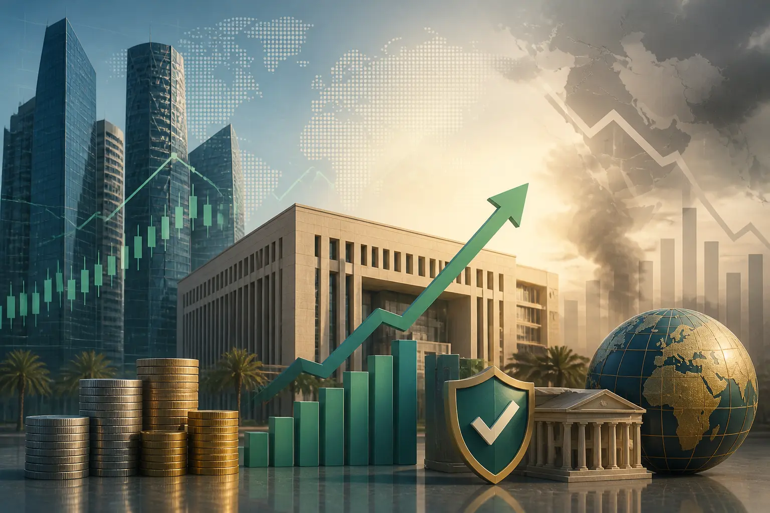 البنك المركزي السعودي يؤكد صمود الاقتصاد رغم توترات الشرق الأوسط
