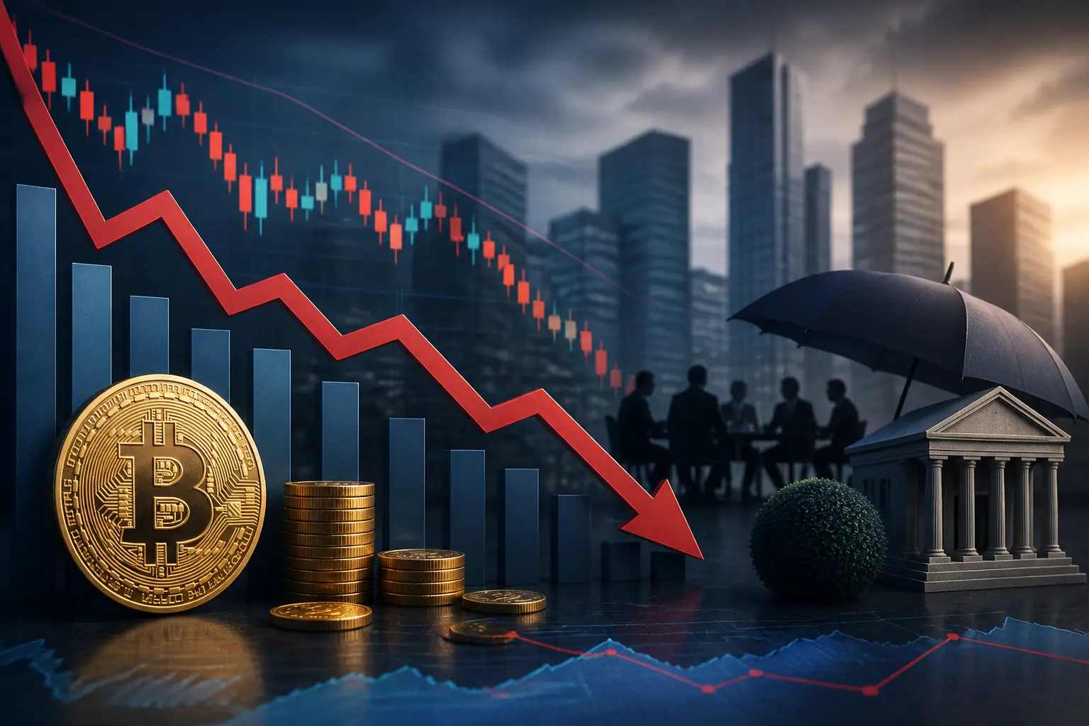 صناديق التحوط تخفّض رهاناتها الهبوطية على عقود بيتكوين الآجلة بنحو 15% مع تراجع السعر