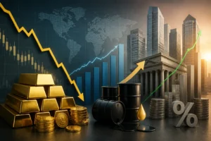 الذهب يتراجع قرب 4120 دولارًا مع تعافي عوائد السندات وارتفاع أسعار النفط