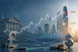 الجنيه الإسترليني يتجه نحو 1.3405 مع دعم قوي عند 1.3260