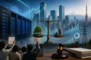 سكان طوكيو يرفعون أول دعوى مدنية في اليابان ضد مشروع مركز بيانات لشركة GLP Japan