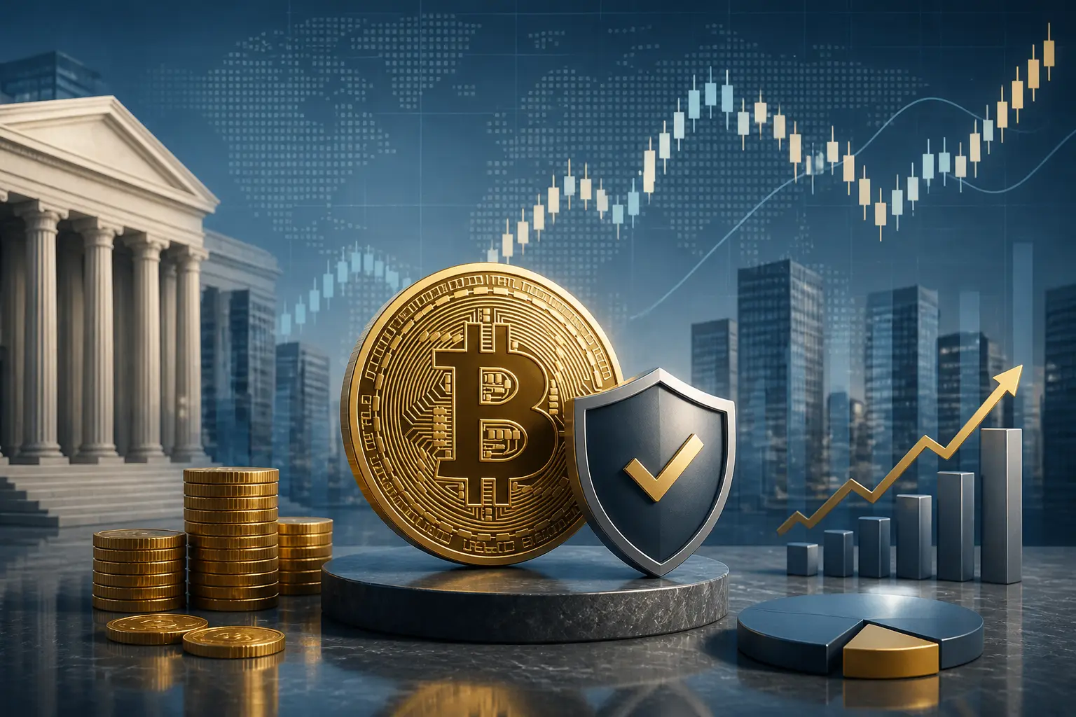 بلاك روك تطلق صندوقًا جديدًا للبيتكوين مع حماية جزئية من الخسائر