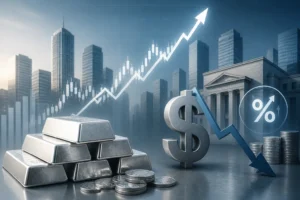 الفضة ترتفع مع ضعف الدولار وسط مخاوف من رفع الفائدة الأمريكية