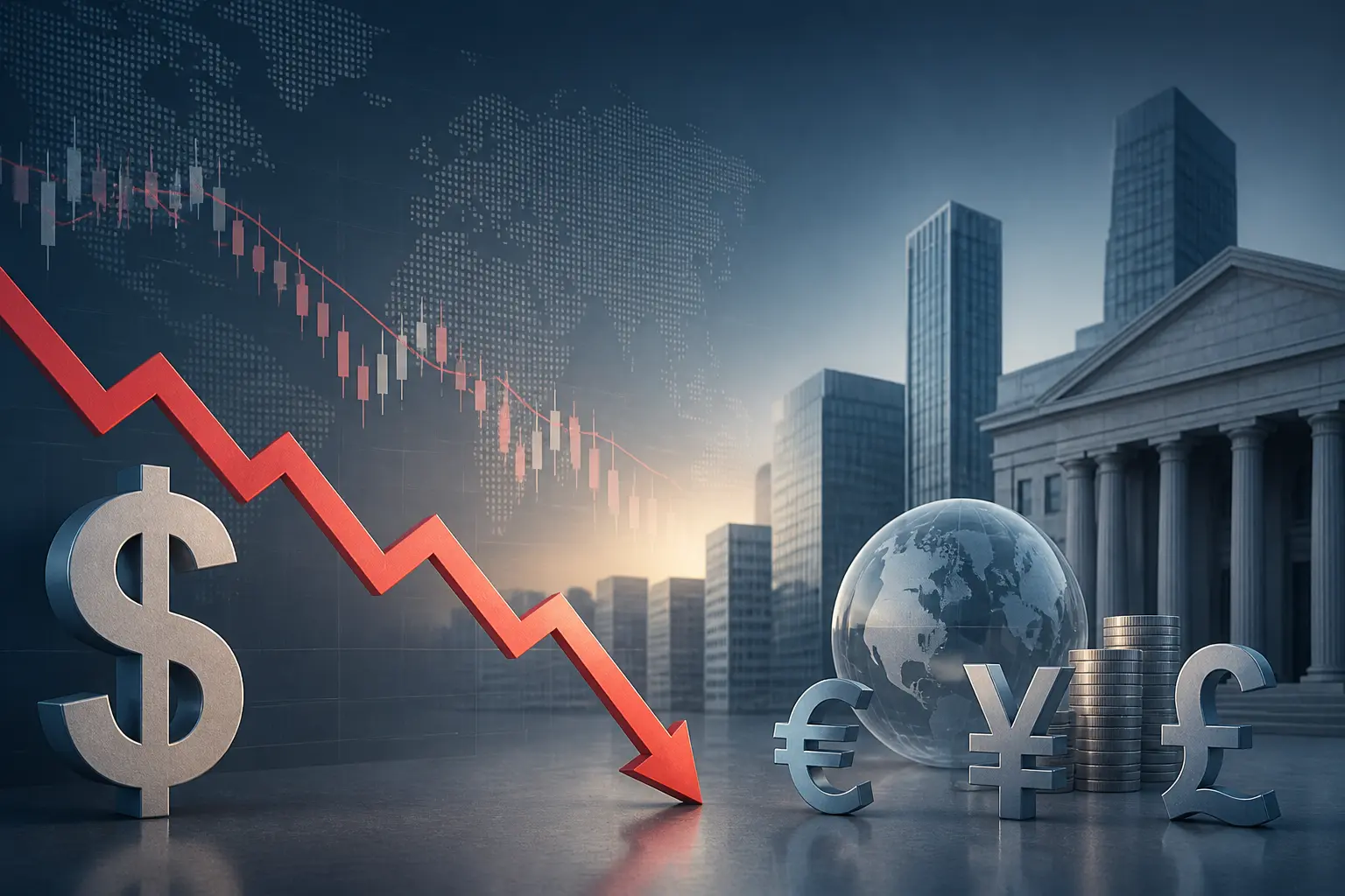 انخفاض مؤشر الدولار الأمريكي 0.27% ليغلق عند 101.701 في تداولات الفوركس