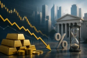 الذهب يتراجع مع ترقب المستثمرين لقرارات أسعار الفائدة الأمريكية