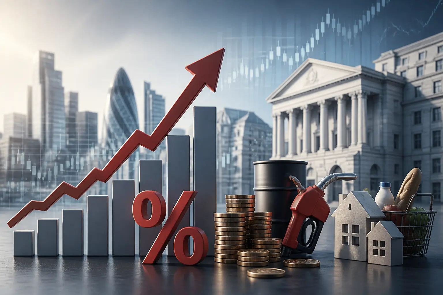 ارتفاع التضخم في بريطانيا إلى 3.5% في سبتمبر مع تصاعد أسعار الوقود وترقب رفع الفائدة