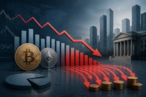صناديق بيتكوين وإيثيريوم المتداولة تسجل تدفقات صافية خارجة كبيرة