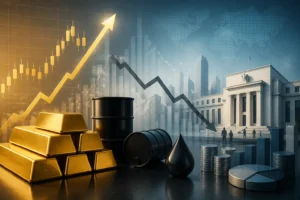 الذهب يرتفع فوق 4130 دولار مع تراجع النفط وترقب قرار الفيدرالي