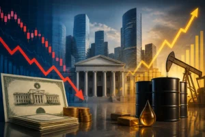 انخفاض العقود الآجلة لسندات الخزانة الأمريكية مع ارتفاع أسعار النفط