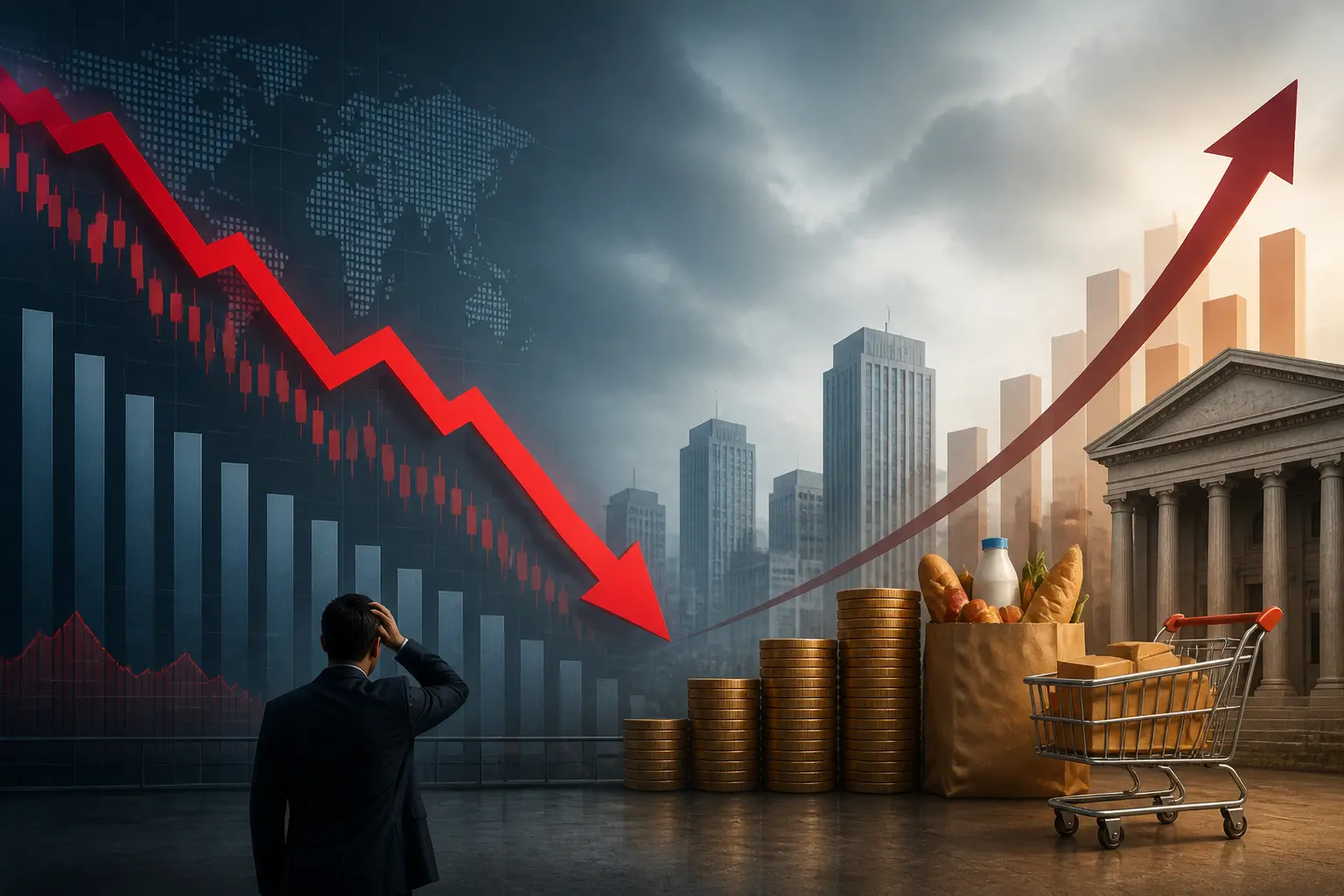 تراجع تأييد ترامب الاقتصادي مع تصاعد قلق الأمريكيين من التضخم