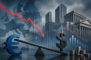 اليورو يتراجع أمام الدولار مع تزايد المخاوف الاقتصادية في أوروبا