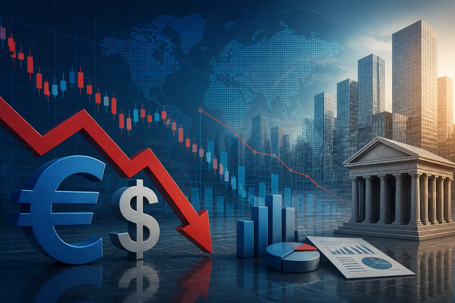 اليورو يواصل التراجع قرب 1.1200 مقابل الدولار بعد بيانات PMI المخيبة