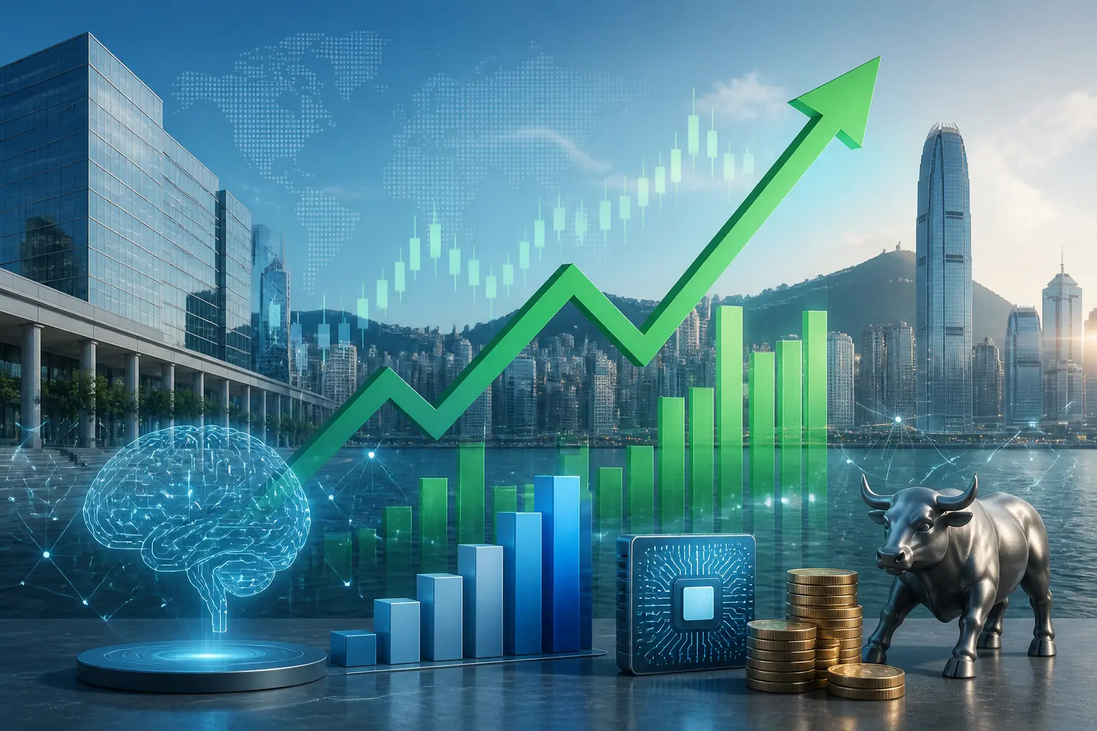 مؤشر التكنولوجيا في هونغ كونغ يرتفع 2.05% بقيادة أسهم الذكاء الاصطناعي وقفزة MiniMax 16.7%